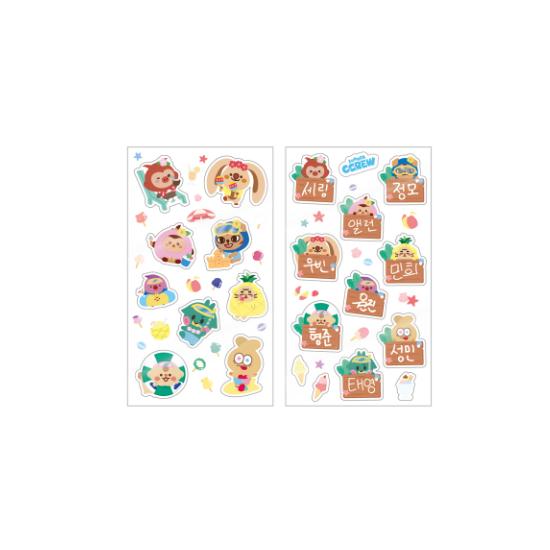 Pre-order 2023 CRAVITY POP-UP Store CCREW Sticker Set