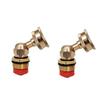 Brass Misting Nozzles Adjustable 1/2 Inch Centrifugal Water Atomizing Spray Nozzle Mist Sprinkler Jet Water Save Sprinklers