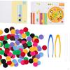 Counting and Color Sorting Toys,Matching Training Activity,Learning Activities,Fine Motor Skills Set