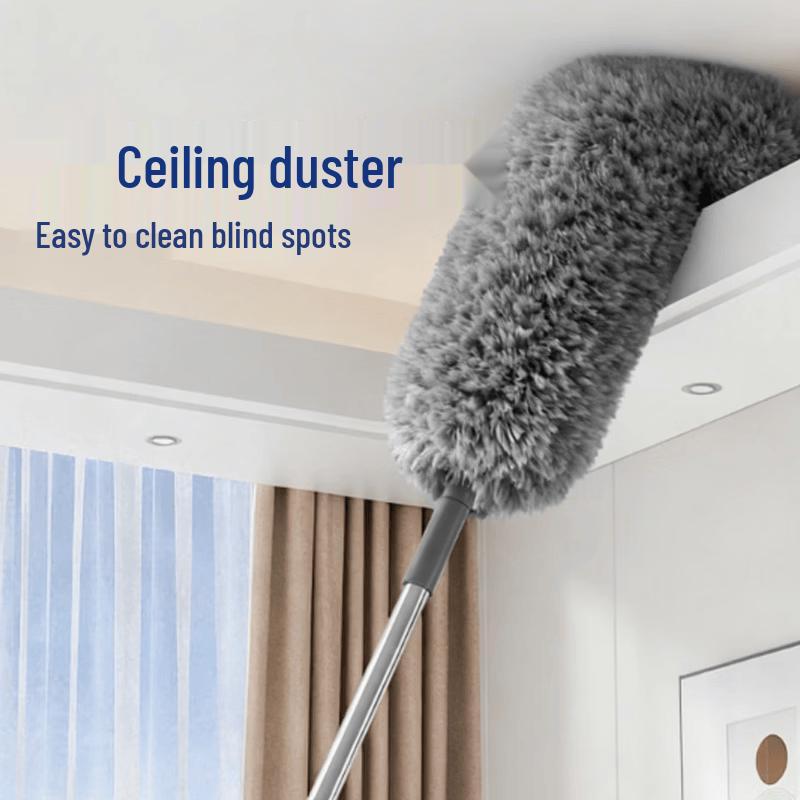 Beishan Wolf Retractable Electrostatic Feather Duster