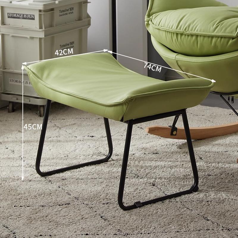 Foldable Multi-Color Footstool, Modern Entryway & Office Ottoman for Shoe Changing &Nap Support, Compact Space-Saving Home Decor