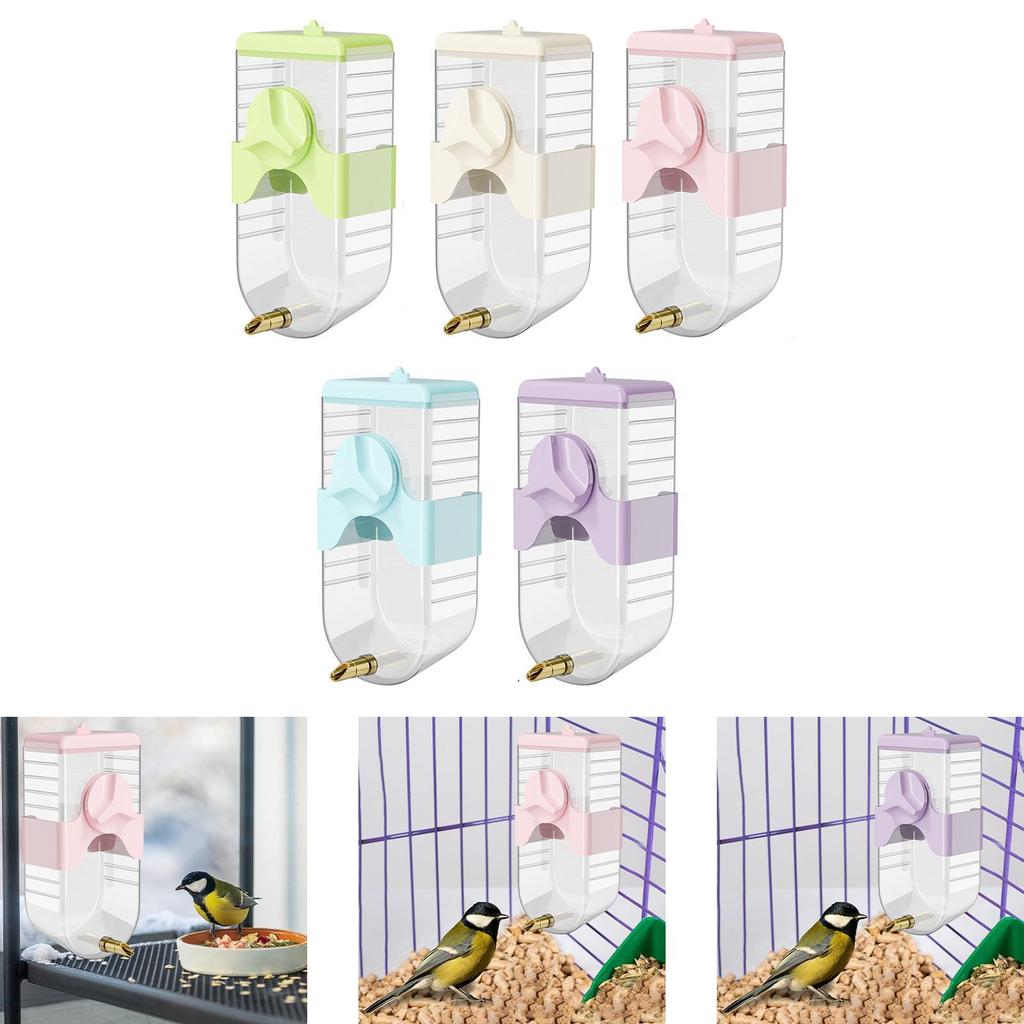 Bird Drink System for Cockatiels, 350 Ml, Accessories for Cages