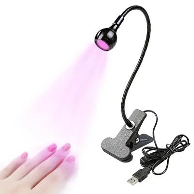 Vytvrzovací ultrafialové světlo Lampa Uv Led Stolní lampa Mini Uv gelové vytvrzovací světlo Sušička nehtů pro DIY nehtové umění pro Hotovost Lékařské