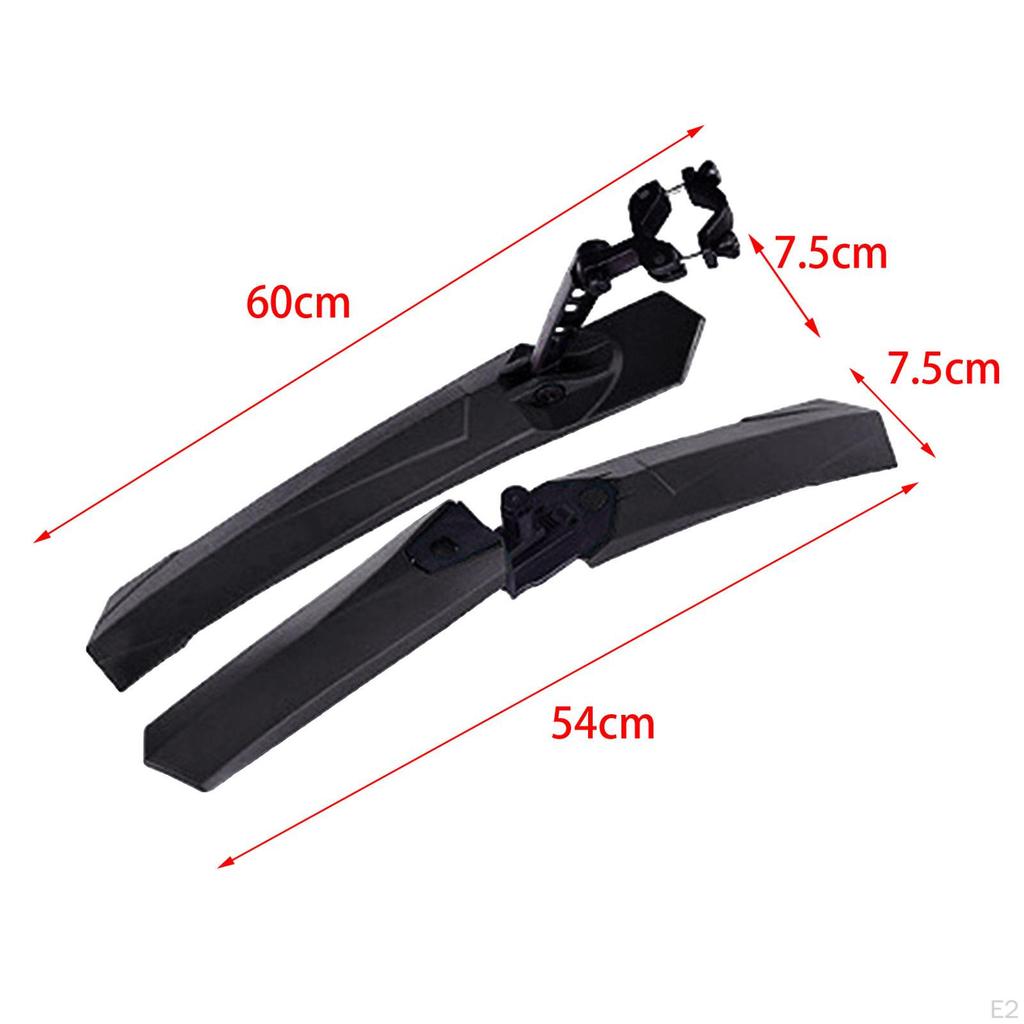 Front And Rear Bike Mudguard Set for Outdoor Adventures