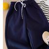 Kids Solid Embroidered Joggers Spring Autumn Boys Girls Korean Casual Sweatpants