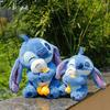 Cute Hugging Duck Stitch Plush Pillow Toy - Perfect Birthday Gift for Kids