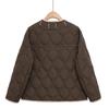European American Women's Street Fashion Quilted Cotton Jacket