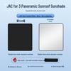 Compatible with Jianghuai 23 Yuyu 3: Sunroof Sunshade for Heat Insulation, Privacy, and Camping