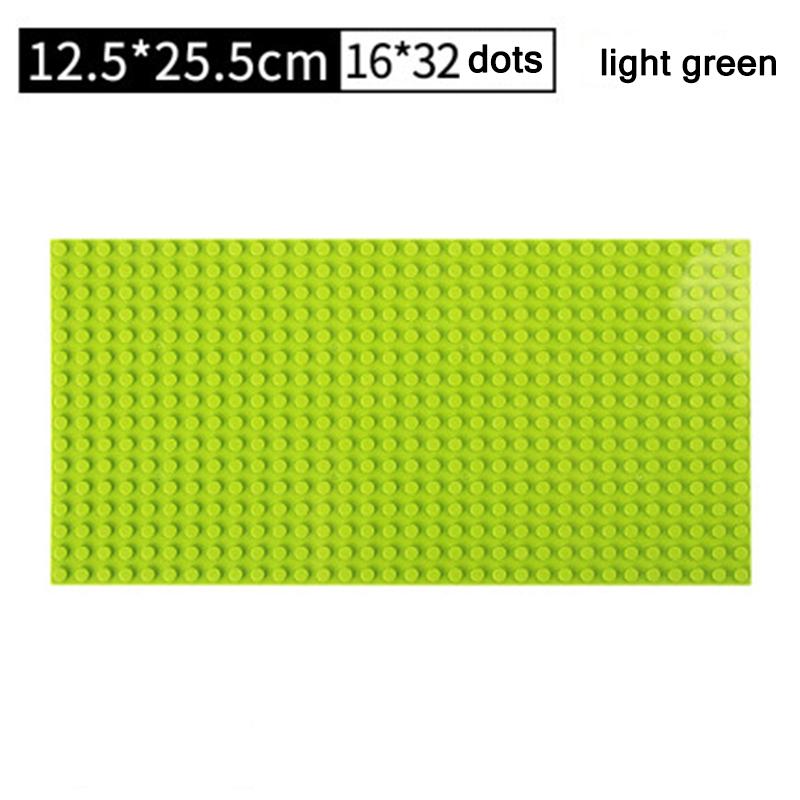 32*32 Dots Plastic Blocks Base Plates 50*50 Pink Compatible Big Brand City Classic Toys Mini Building Bricks Baseplates for Kids