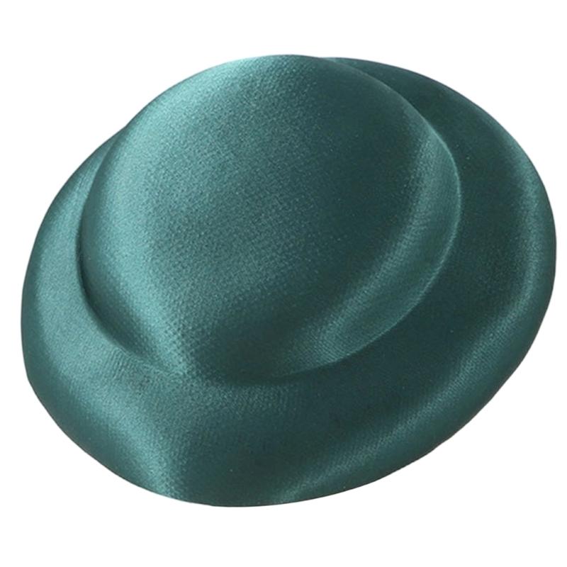 Pillbox Hat Solid Color Top Hat Millinery Fascinator Base Hat for Women Casual Wear Western Fedoras Hostesses Wear