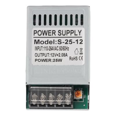 DC12V 25W 2.08A Schaltnetzteil Transformator für Leuchtkasten LED-Streifen Überwachungskamerasystem