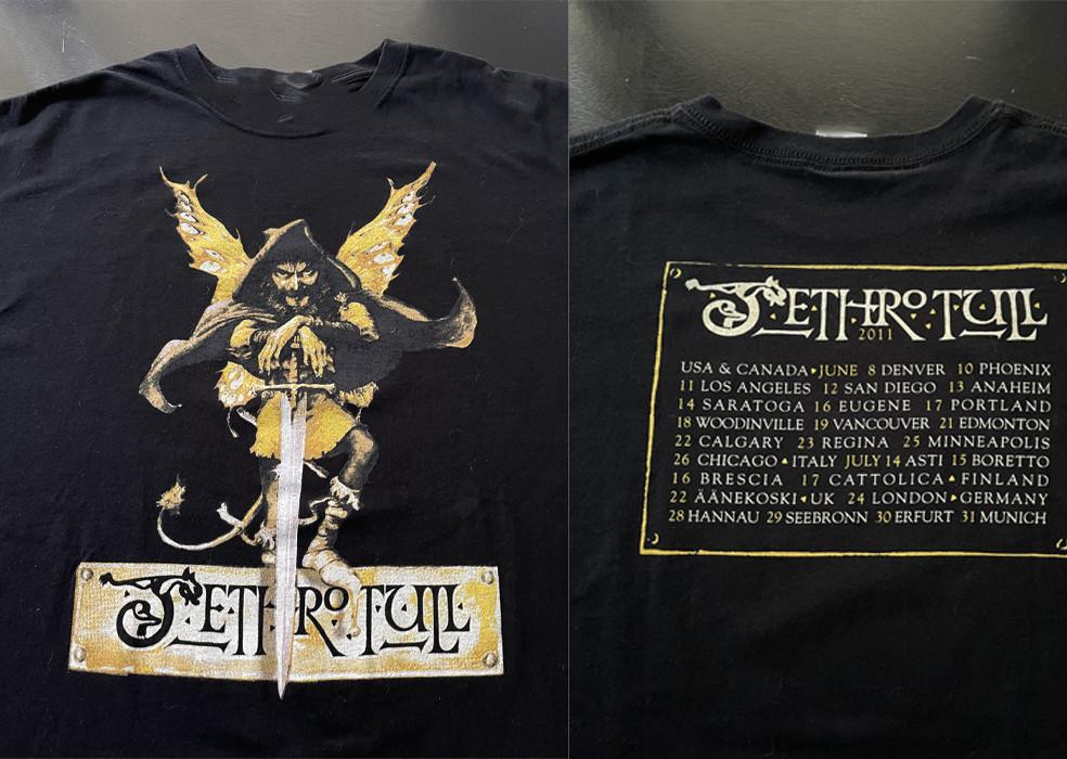 

2 Sides Jethro Tull Tour 2011 Shirt Black Unisex S5XL AD264 Unisex T-Shirt S
