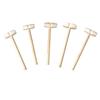 10/5 Pcs Mini Wooden Hammer Balls Toy Pounder Replacement Wood Mallets Baby Wood DIY Craft Wooden Decoration