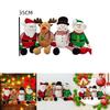 Festive Plush Santa Snowman Elk Doll Decorative Toy For Christmas