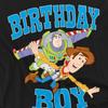 Toy Story Unisex Erwachsenen Geburtstagskind Woody & Buzz Lightyear T-Shirt
