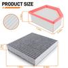 For Mitsubishi Outlander -2024 PREMIUM COMBO Set AIR FILTER & CABIN FILTER