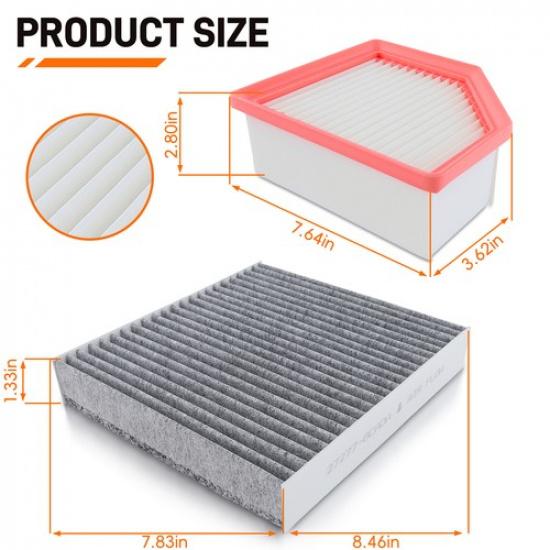 For Mitsubishi Outlander -2024 PREMIUM COMBO Set AIR FILTER & CABIN FILTER