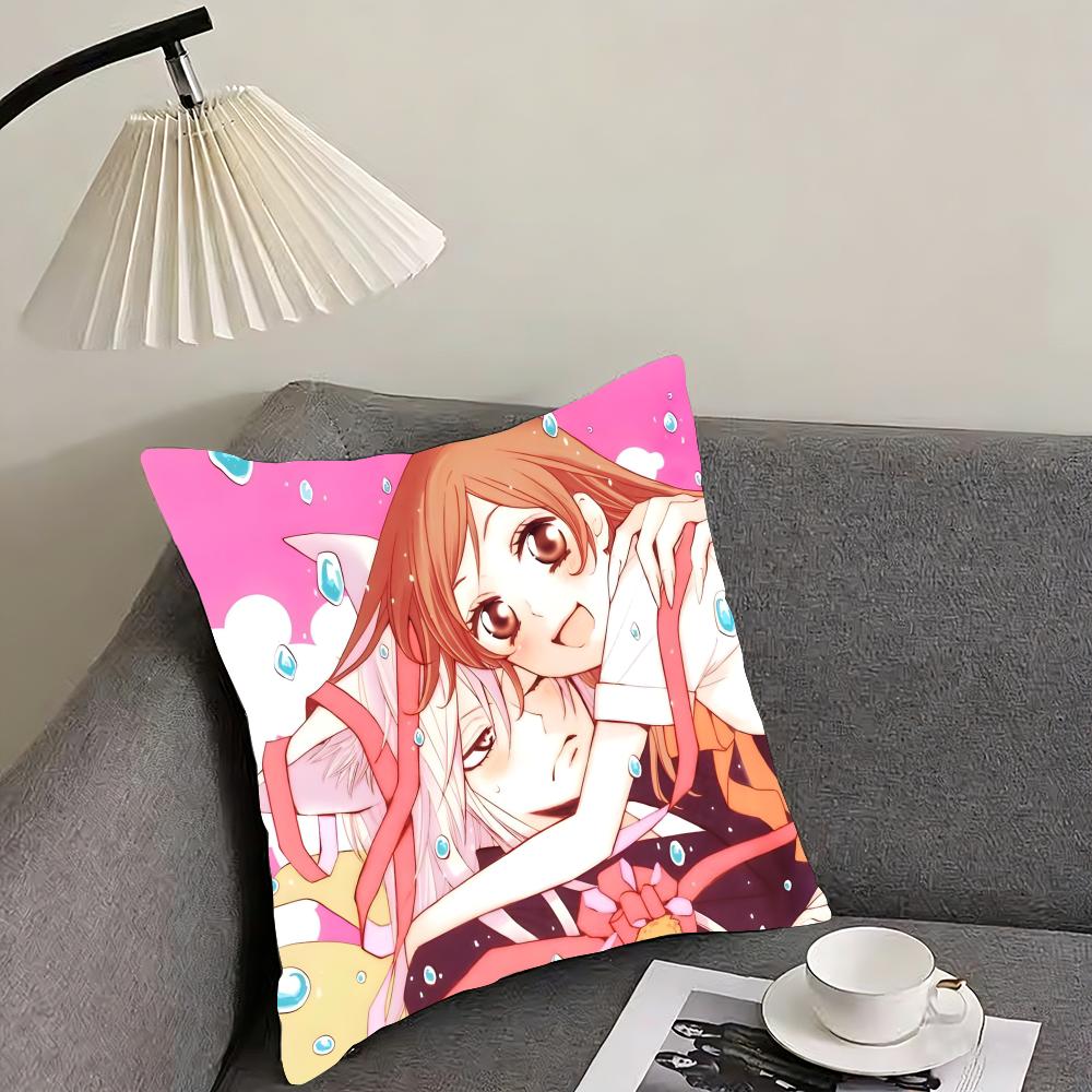 KKamisama HajimemashitaA Anime Cushion Cover Pillowcase Ultra Soft Skin Friendly Fabric Cloud Like Comfort Concealed Zipper