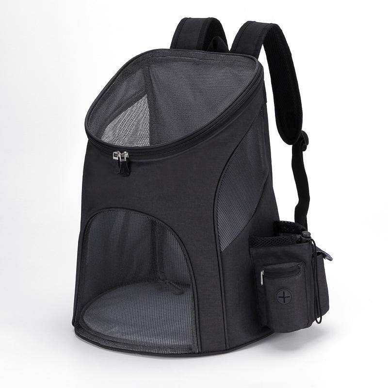 Tragbarer Haustierrucksack für Katzen & Hunde - Doppelschulter, Brusttasche, Ausflugs-Träger