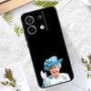 Queen Elizabeth II Case For Xiaomi Redmi Note 13 Pro 12 11 10 9 9S 10S 11S 12S Cover For Redmi 12C 9C 10C 13C
