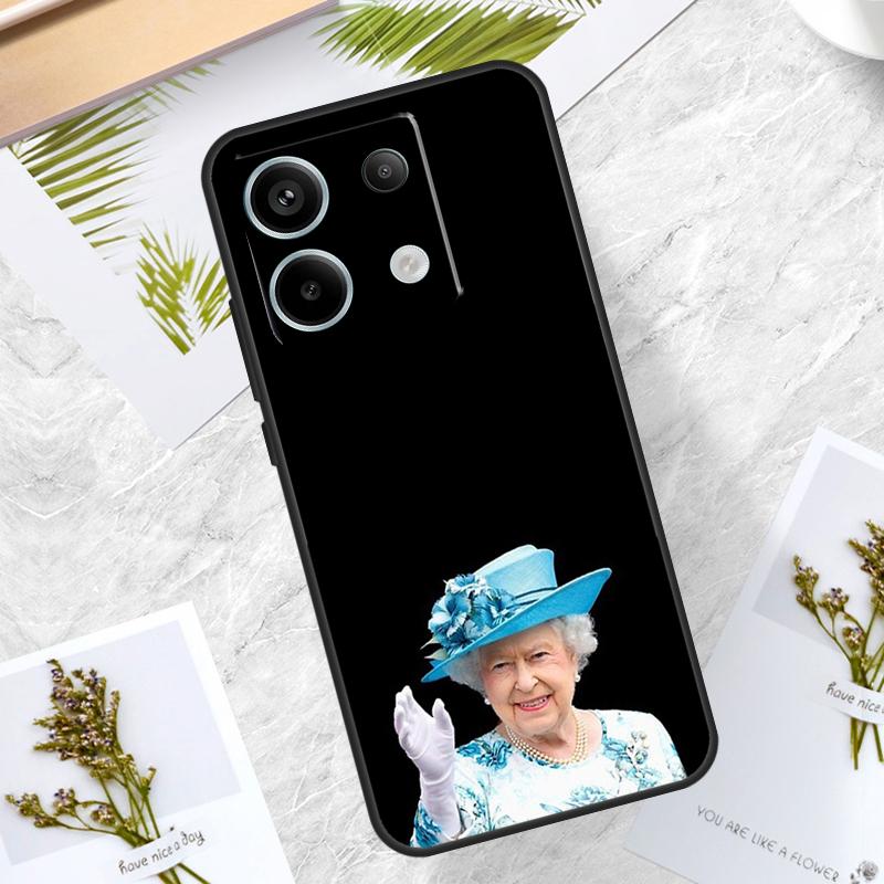 

Queen Elizabeth II Case For Xiaomi Redmi Note 13 Pro 12 11 10 9 9S 10S 11S 12S Cover For Redmi 12C 9C 10C 13C Redmi Note 13ProPlus