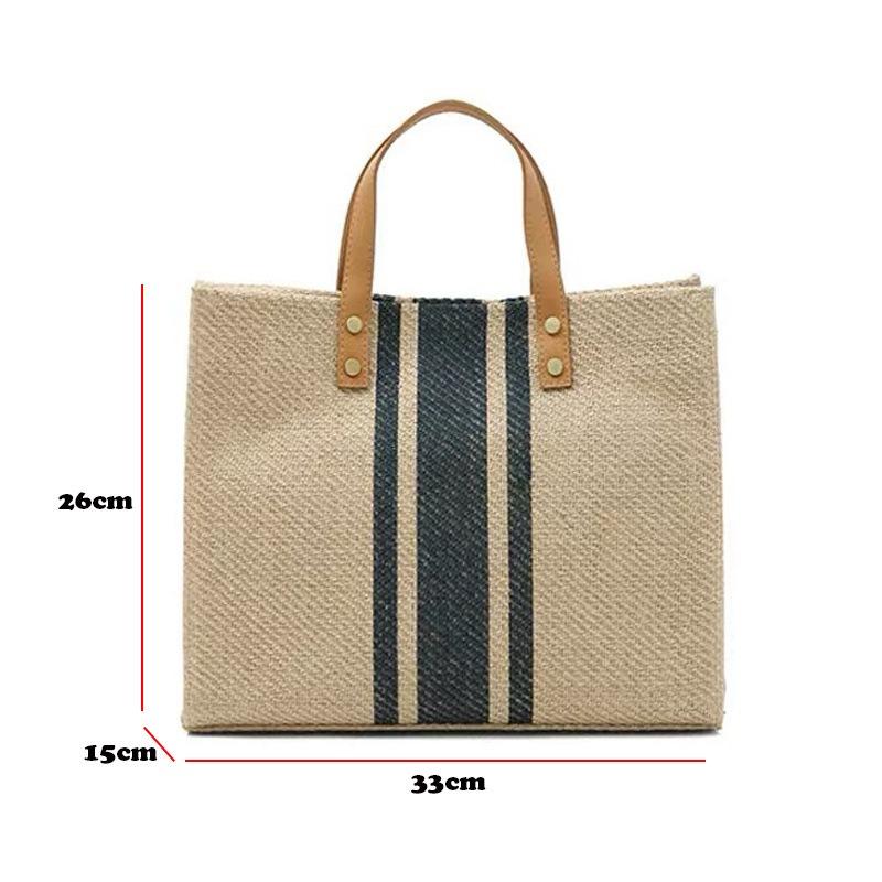 Tide niche canvas handbag generation embroidery flower contrasting color leather patchwork tote bag handbag