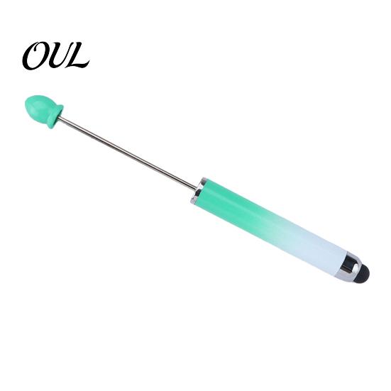 Gradient Color Touch Screen Stylus Beadable Pen for Touchscreen, Pen, High Smooth Drawing Pad Precision Writing School Office Classroom Study
