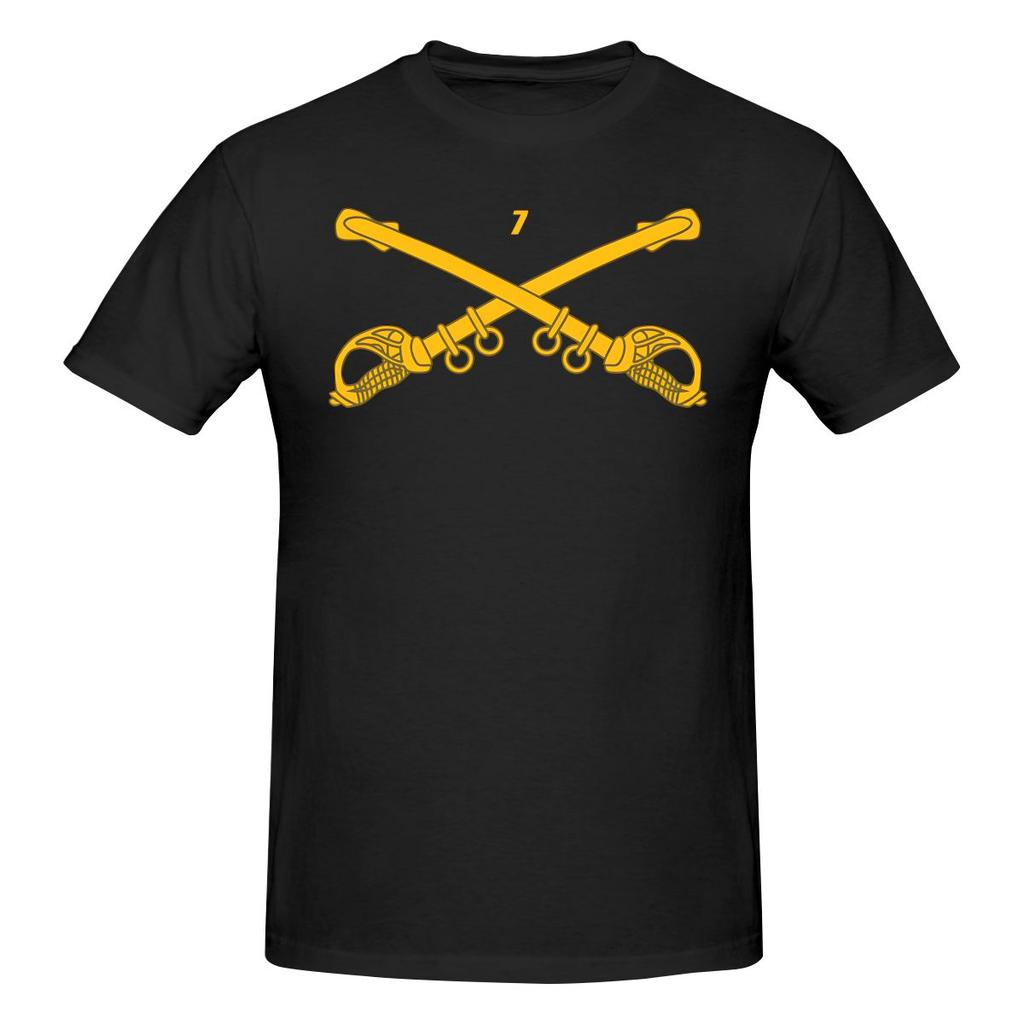 Funny Army 7th Cavalry Unisexs Printed Tshirt Unisex T Shirtunisex