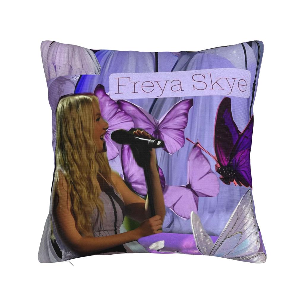 S-Freyas Skye British Singer Pillow Case  Print Pillow Cover Funny Pillowcases For Sofa Home Decor