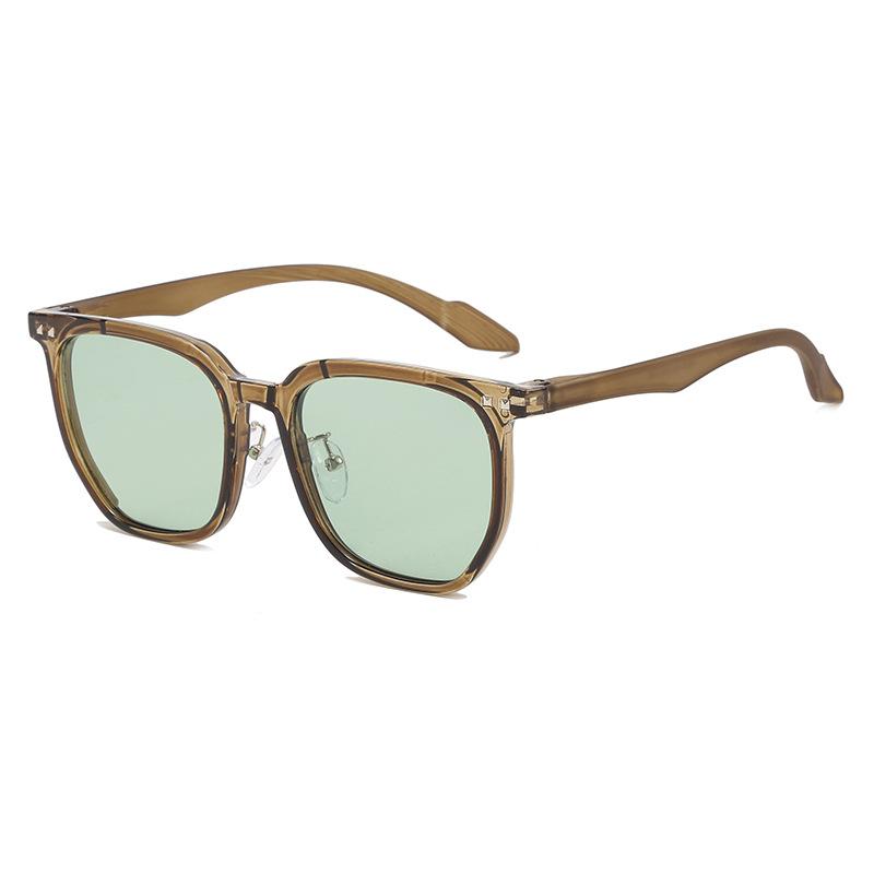 Square Shape Sun Glasses Ladies Fashion Trendy Uv400 Protection Designer Sunglasses Driving Fishing Men Sun Glass