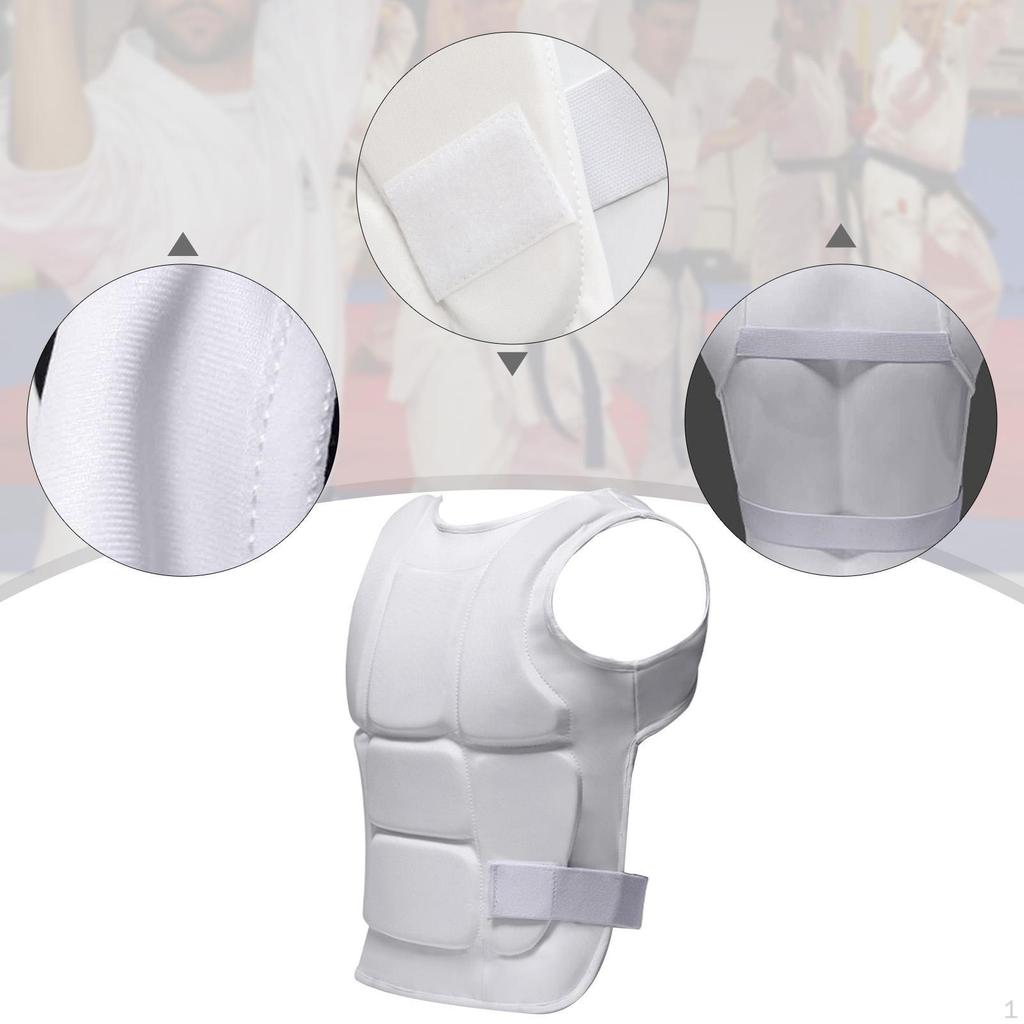 Karate Chránič hrudníku Ochrana těla břicha Víceúčelové vybavení Zápasení Silné údery