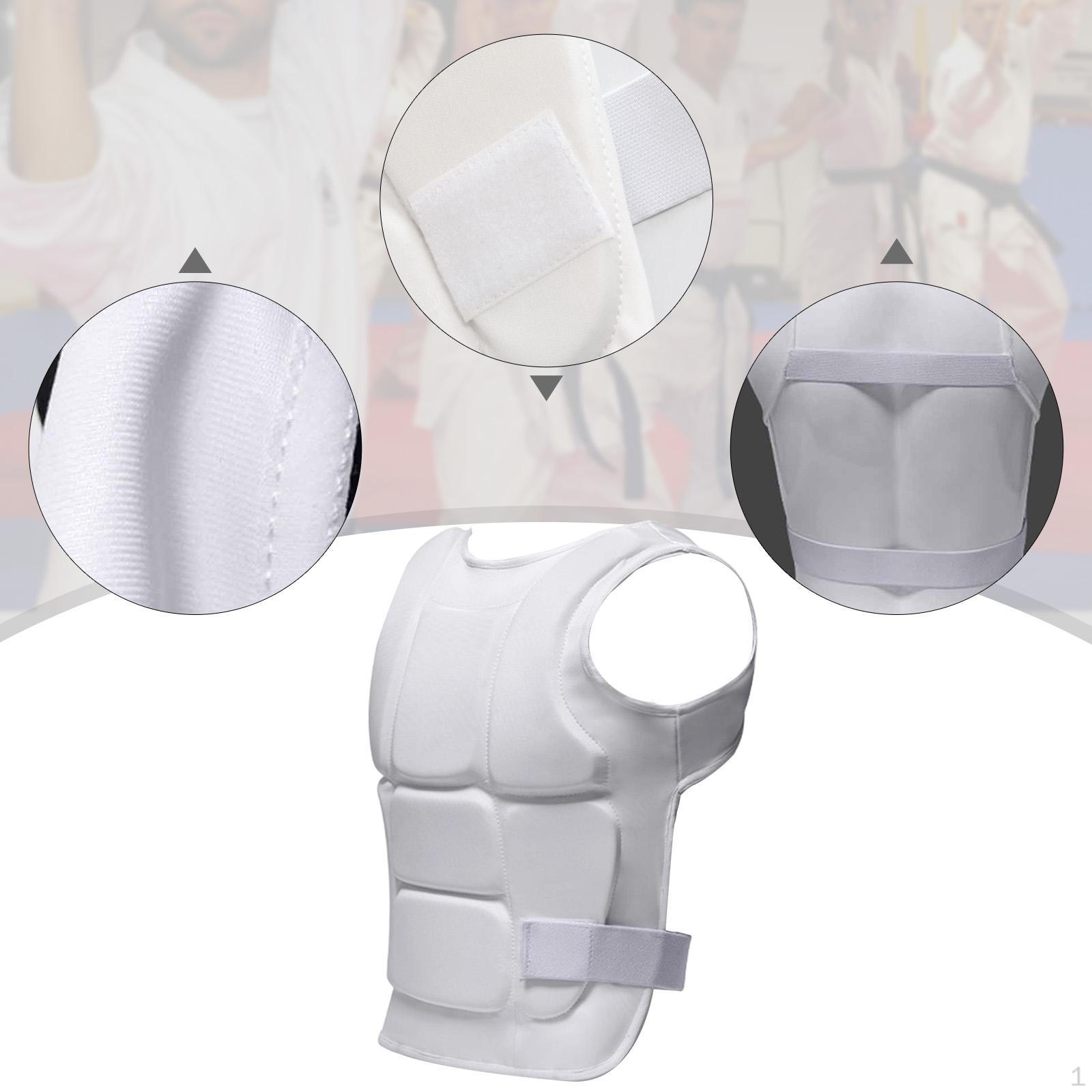 

Карате Захист Грудей Захист Тіла Живота Багатоцільове Спорядження Греплінг Важкі Удари XS 52cmx40cmx1.5cm