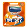 Змінні леза для гоління Gillette Fusion, 4 шт.