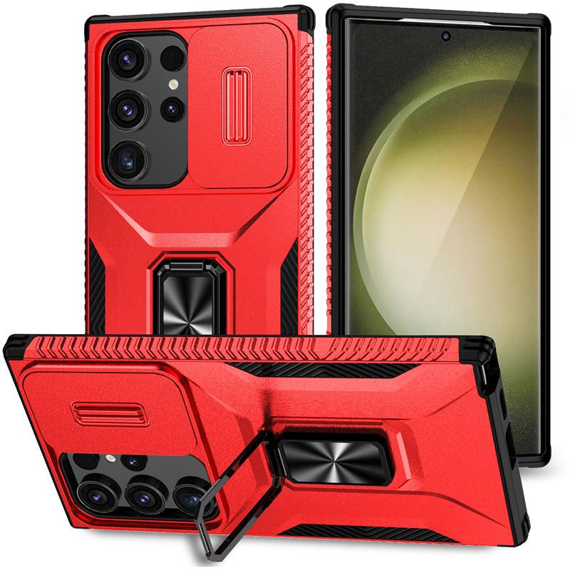 Samsung S26 Ultra Magnetic Car Window Phone Case with Push-out Bracket