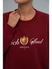 Retro Trendy European & American Style Thickened Round Neck Sweatshirt for Autumn/Winter