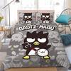 Badtz-Maru Cartoon Duvet Cover Set Home Style Bedding Soft Laundry Cotton Bed 3 Piece Set Student Dormitory Gift