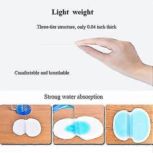 60 Pcs (30 Pair) Underarm Sweat Pads For Women And Men To Keep Underarm Dry And Clothes Clean Disposable Self Adhesive