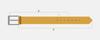 DW40-0 100 Leather belt SPLIT40 +CERTIFICATE