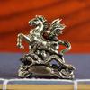 2026 Chinese Style Ornament: Dragon And Horse Creative Craft Ornament Brass Small Copperware Ornament