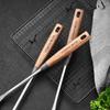 Kangbache Walnut Wood Handle 304 Stainless Steel 5-Piece Kitchen Utensil Set