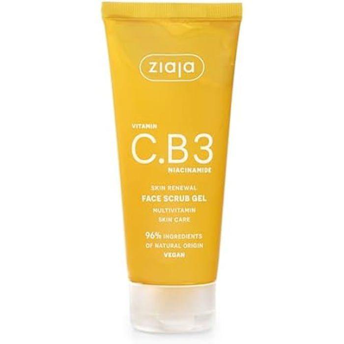 Gel exfoliant - ZIAJA - 100 ml - Vitamine C - Niacinamide - Tous types de peau