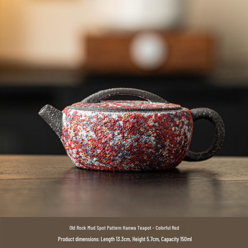 Handmade Rock Mineral Ceramic Gongfu Tea Set