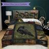 Crow Pattern Bedding uilt Set uilt Cover Pillowcase Home Decoration Birthday Gift (1 * duvet cover + 2 * pillowcase  without core)47