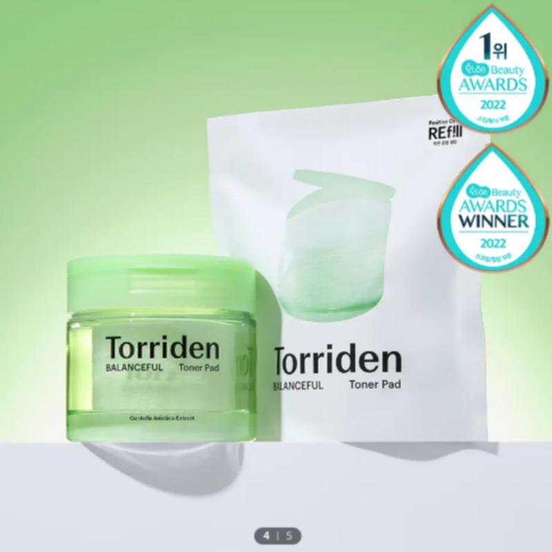 Torriden Balanceful Cica Тонер-пэды Рефилл 70 штук