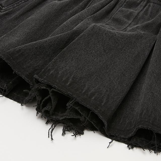LAP Waistband Deck Pleated Skirt Pants Aq3Dp864