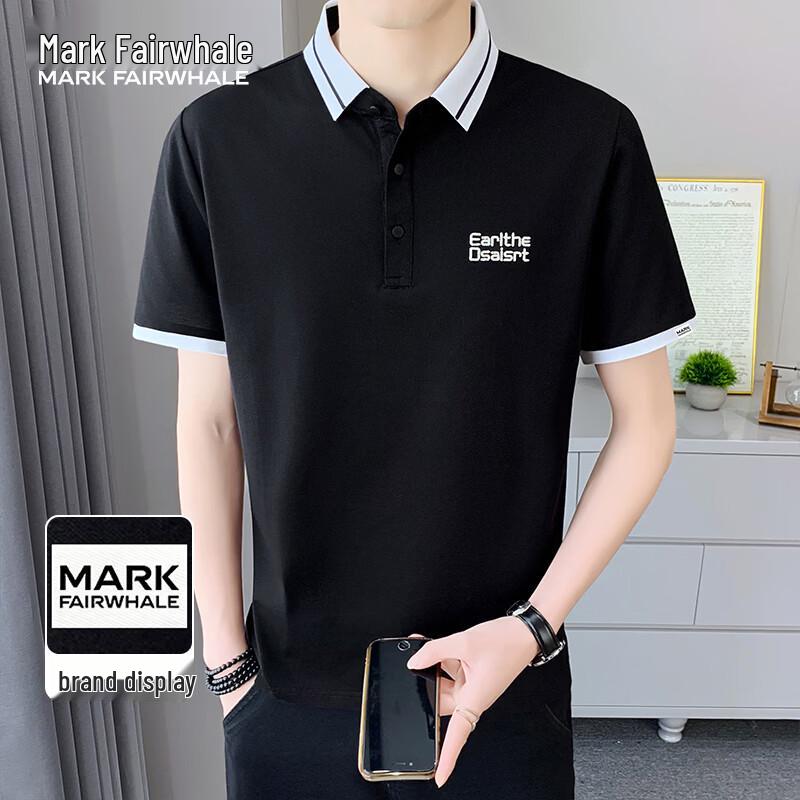 

MARK FAIRWHALE Men s Short Sleeve Business Pique Polo Shirt 2XL