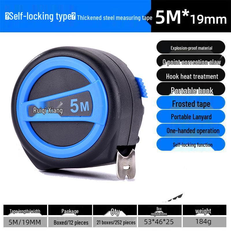 Stainless Steel Tape Measure - 3m, 5m, 7.5m, 10m, Waterproof, Hardened Ruler for Home Use