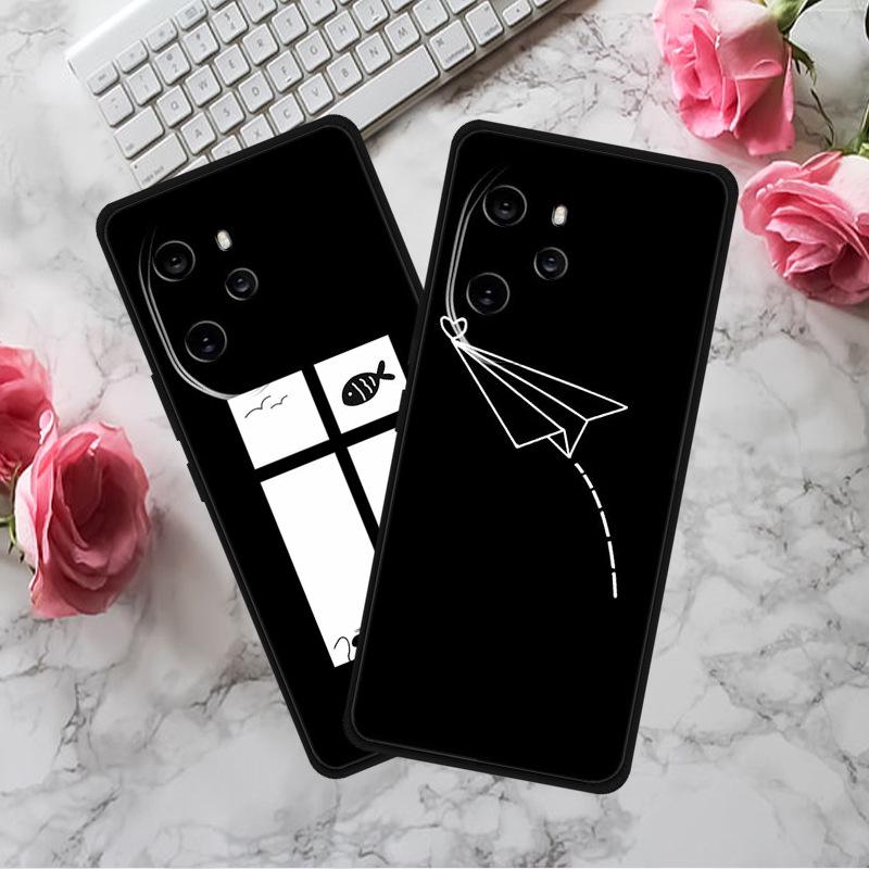 Simple Color TPU Soft Case for Honor 100 Pro 5G