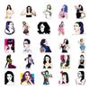 Katy Perry Celebrity Stickers - 50 Sheets: Waterproof Journal, Car & Motorcycle Decoration