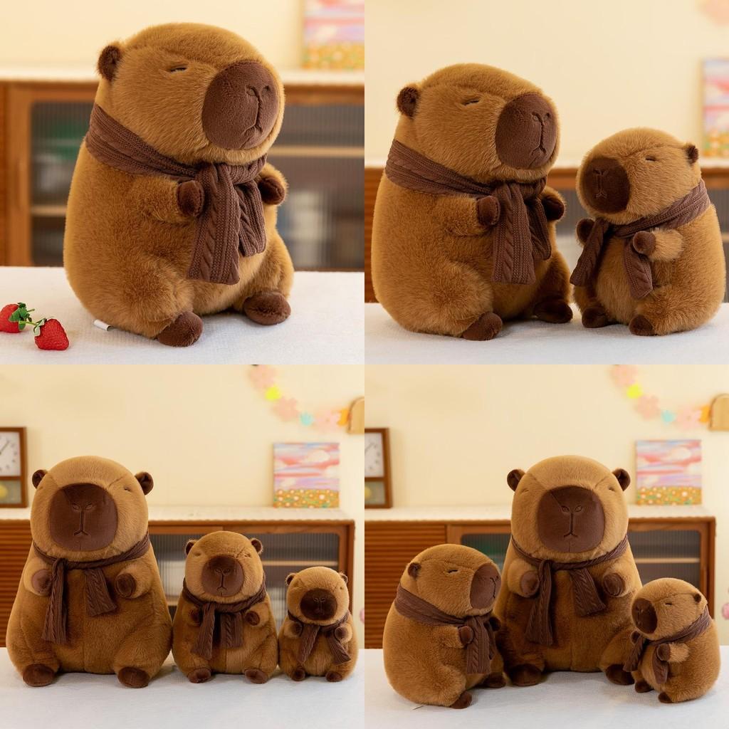 Simulated Capybara Animal Plush Doll Childrens Birthday Gifts Home Decorations